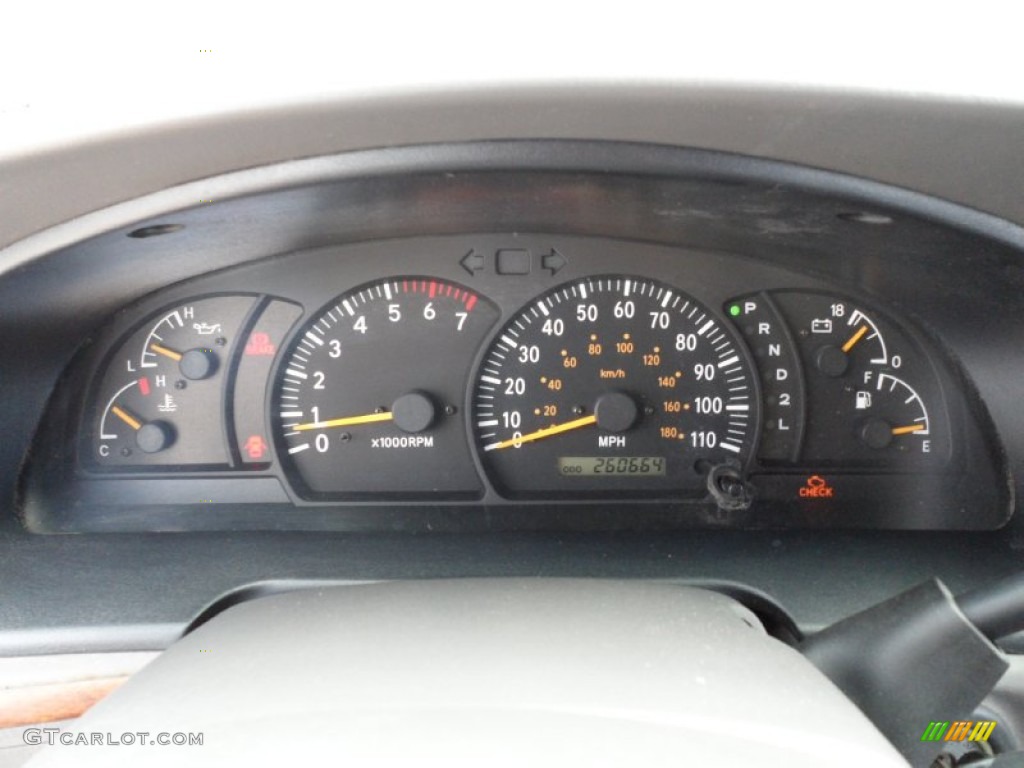 2000 Toyota Tundra Limited Extended Cab Gauges Photo #51148217