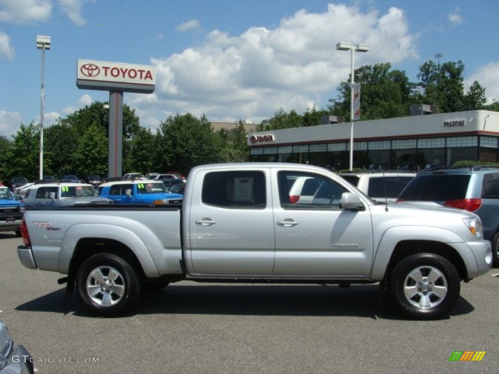 2008 Tacoma V6 TRD Sport Double Cab 4x4 - Silver Streak Mica / Graphite Gray photo #1