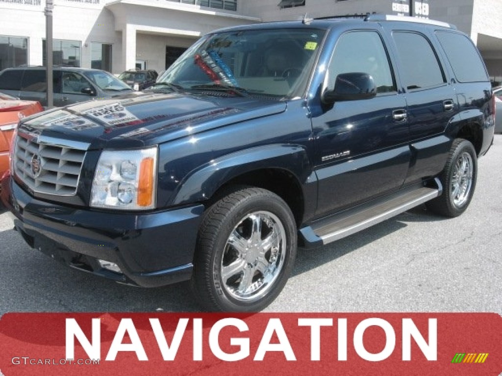 2006 Escalade AWD - Blue Chip / Shale photo #1