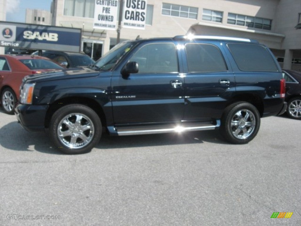 2006 Escalade AWD - Blue Chip / Shale photo #4