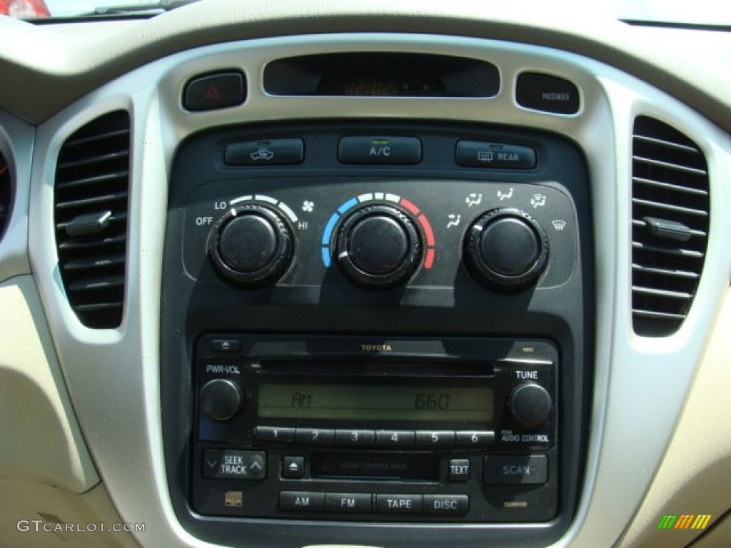 2004 Highlander V6 4WD - Super White / Ivory photo #11