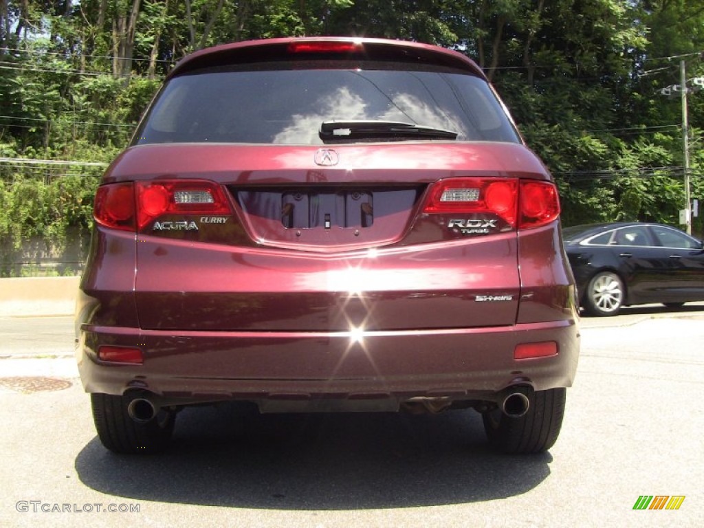 2009 RDX SH-AWD - Basque Red Pearl / Taupe photo #5