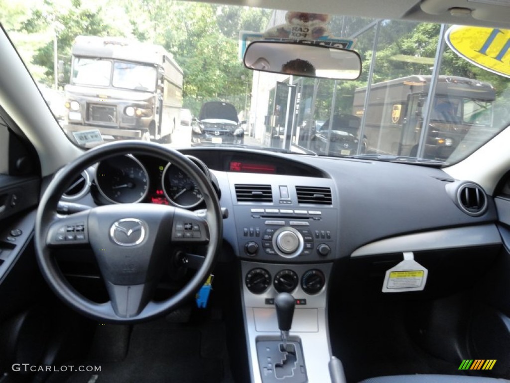2011 Mazda MAZDA3 i Touring 4 Door Black Dashboard Photo #51150959