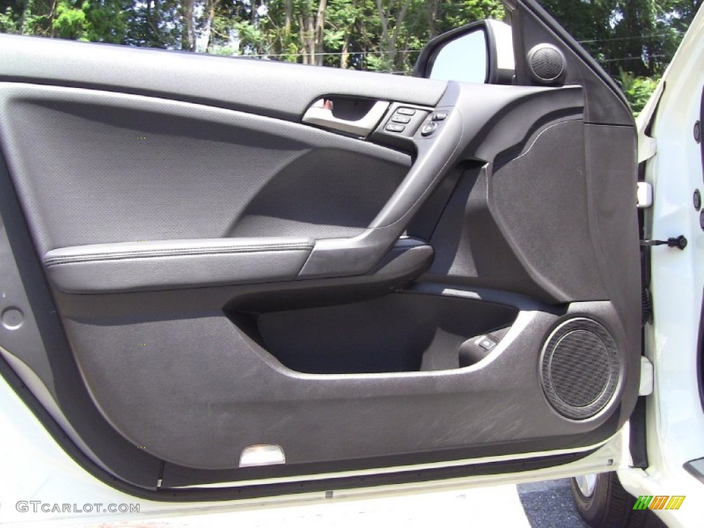 2009 Acura TSX Sedan Ebony Door Panel Photo #51151043