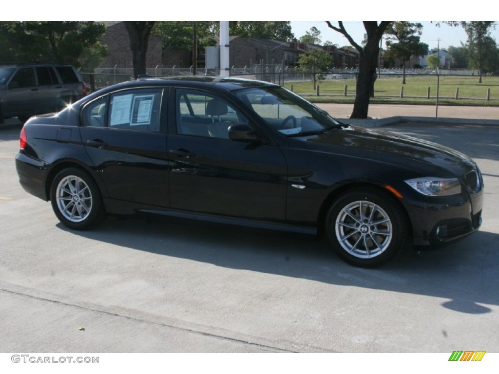 2010 3 Series 328i Sedan - Monaco Blue Metallic / Oyster/Black Dakota Leather photo #3
