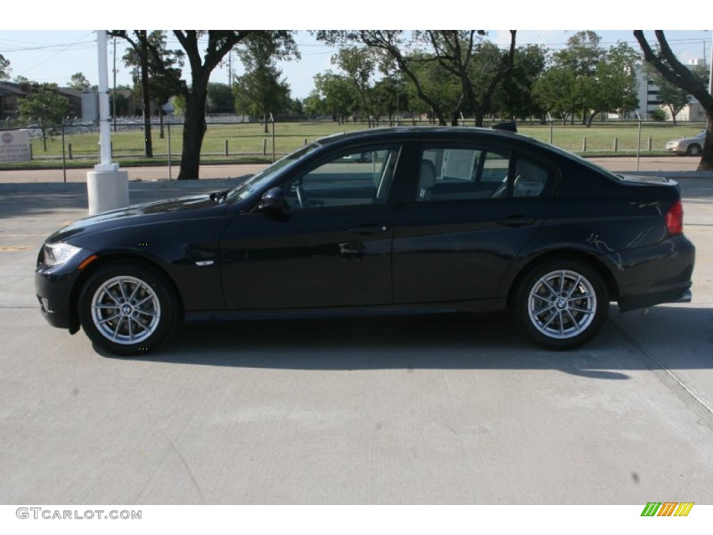 2010 3 Series 328i Sedan - Monaco Blue Metallic / Oyster/Black Dakota Leather photo #10