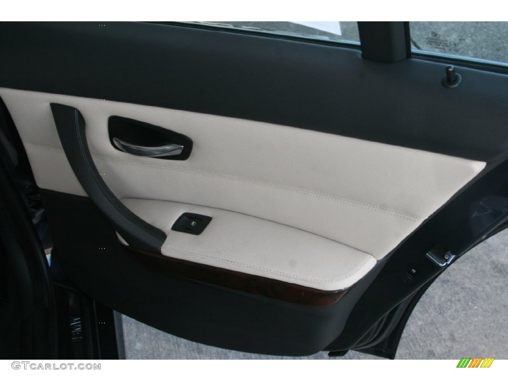 2010 3 Series 328i Sedan - Monaco Blue Metallic / Oyster/Black Dakota Leather photo #24