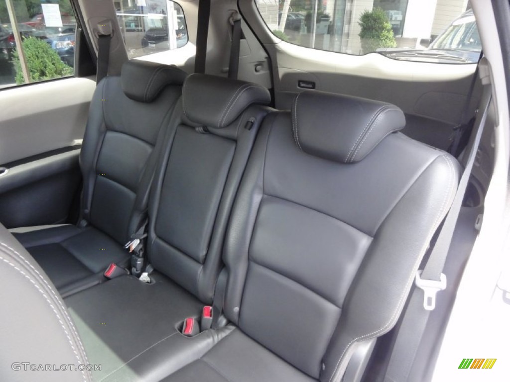 Slate Gray Interior 2008 Subaru Tribeca Limited 7 Passenger Photo #51152177