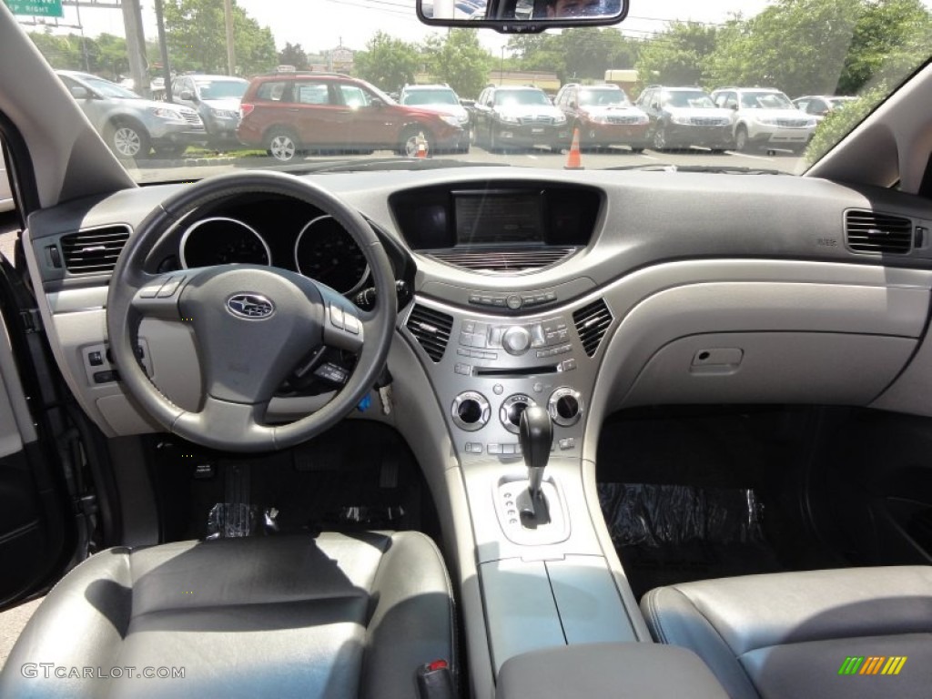 2008 Subaru Tribeca Limited 7 Passenger Slate Gray Dashboard Photo #51152324