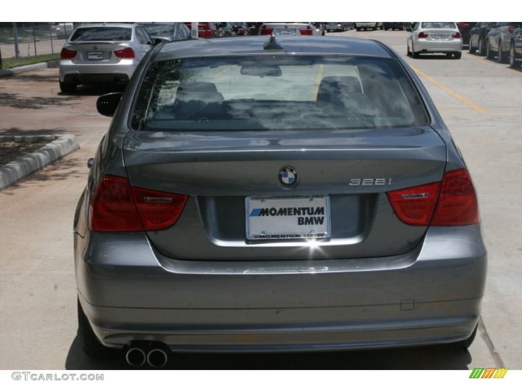 2010 3 Series 328i Sedan - Space Gray Metallic / Black photo #9