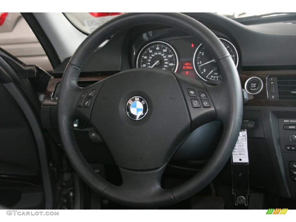 2010 3 Series 328i Sedan - Space Gray Metallic / Black photo #14