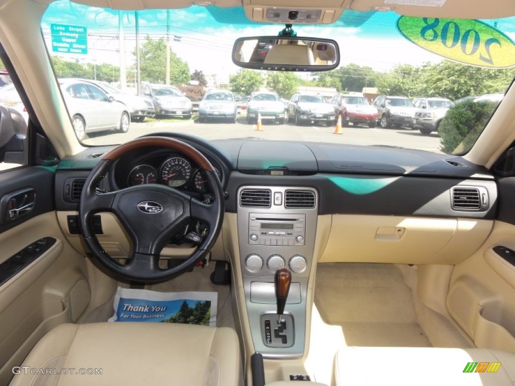 2008 Subaru Forester 2.5 X L.L.Bean Edition Desert Beige Dashboard Photo #51153038