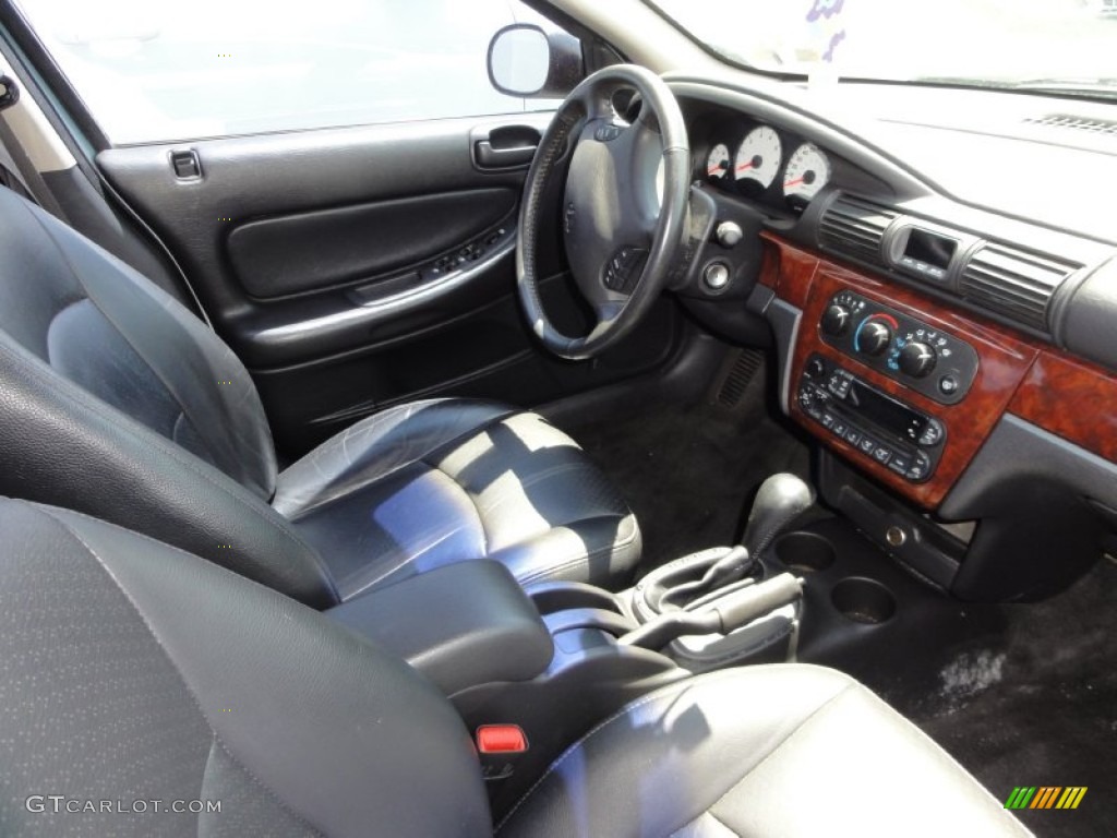 Dark Slate Gray Interior 2001 Dodge Stratus ES Sedan Photo #51153680