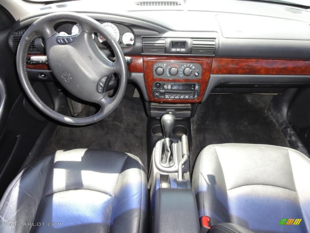 2001 Dodge Stratus ES Sedan Dark Slate Gray Dashboard Photo #51153746
