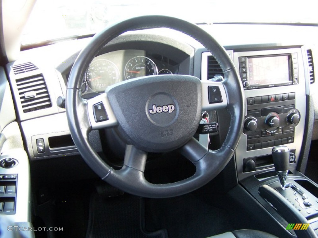 2008 Grand Cherokee Laredo 4x4 - Steel Blue Metallic / Dark Slate Gray/Light Graystone photo #8