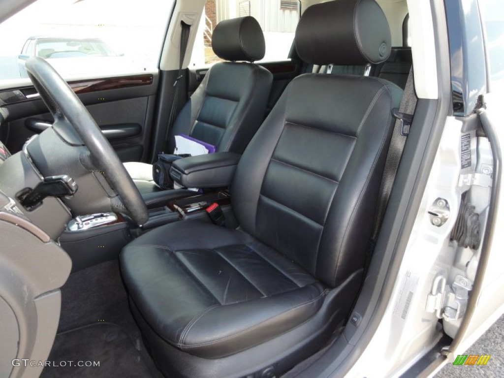Ebony Interior 2004 Audi A6 3.0 quattro Avant Photo #51155702