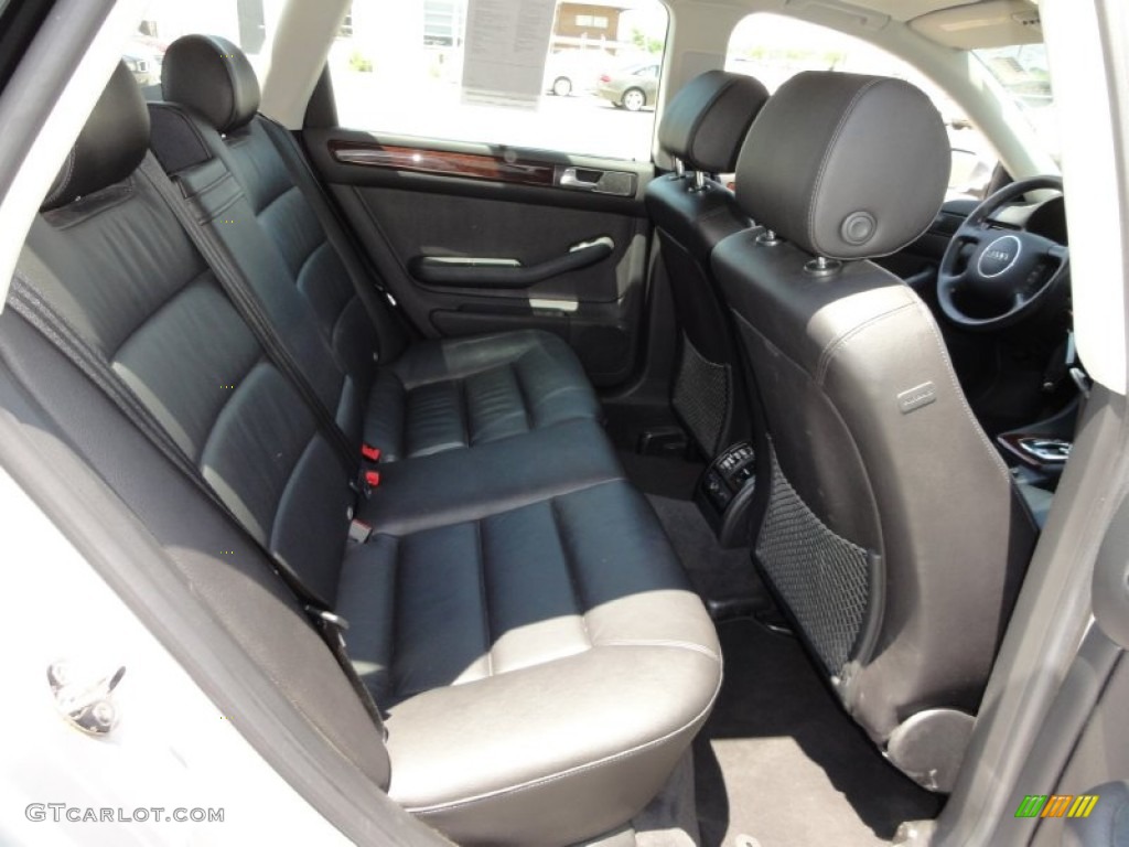 Ebony Interior 2004 Audi A6 3.0 quattro Avant Photo #51155828