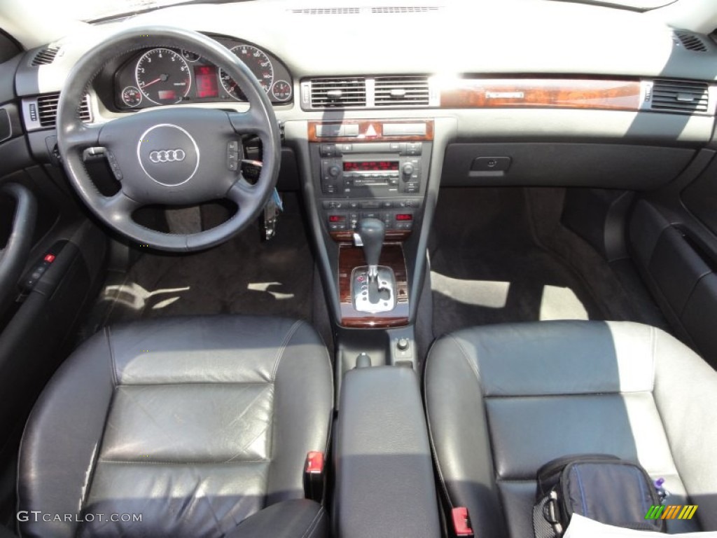 2004 Audi A6 3.0 quattro Avant Ebony Dashboard Photo #51155885