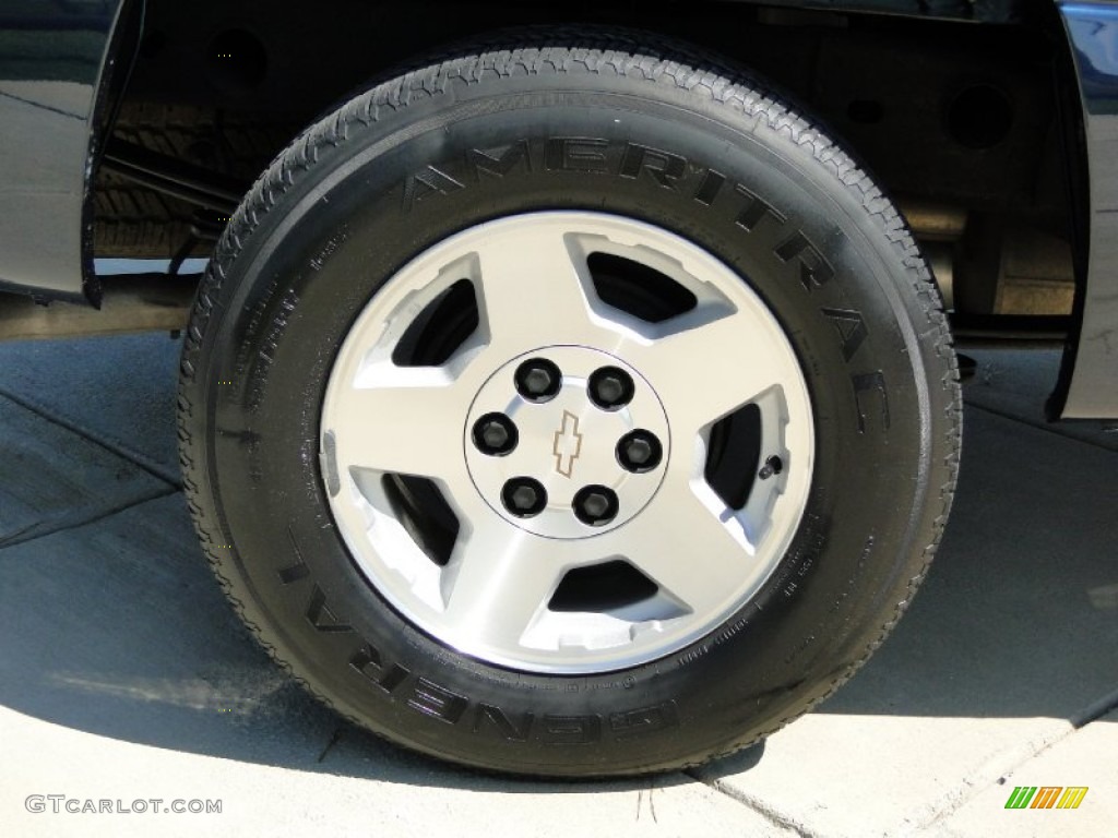 2006 Silverado 1500 LT Crew Cab - Dark Blue Metallic / Medium Gray photo #35