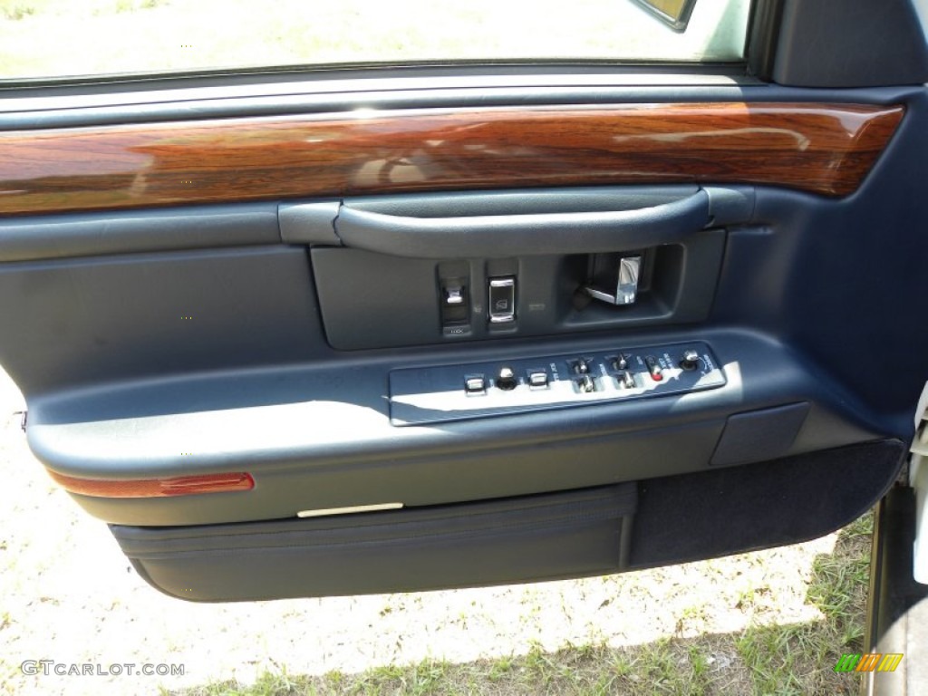 1996 Cadillac DeVille Sedan Blue Door Panel Photo #51157445