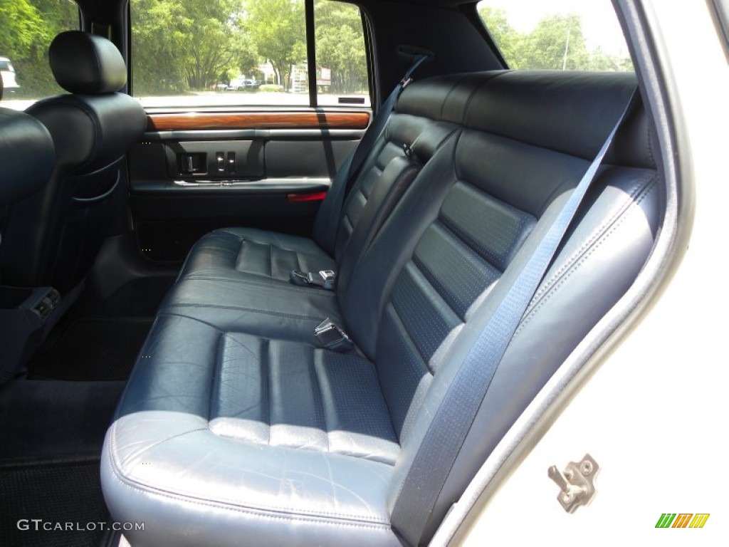 Blue Interior 1996 Cadillac DeVille Sedan Photo #51157463
