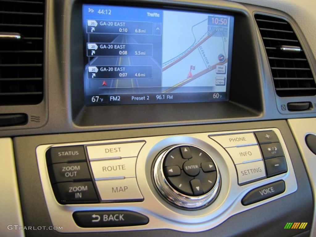 2011 Nissan Murano CrossCabriolet AWD Controls Photo #51157808