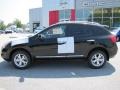 2011 Wicked Black Nissan Rogue SV  photo #2