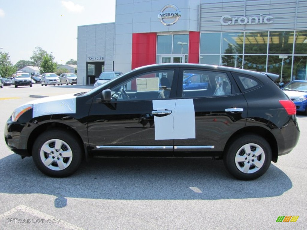 2011 Rogue S - Wicked Black / Black photo #2