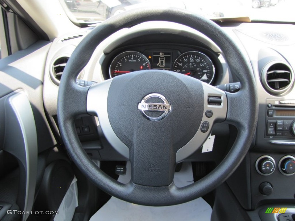 2011 Rogue S - Wicked Black / Black photo #12