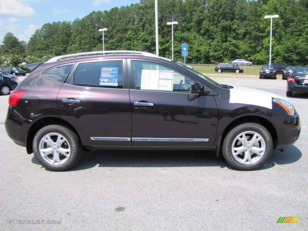 2011 Rogue SV - Black Amethyst / Black photo #6