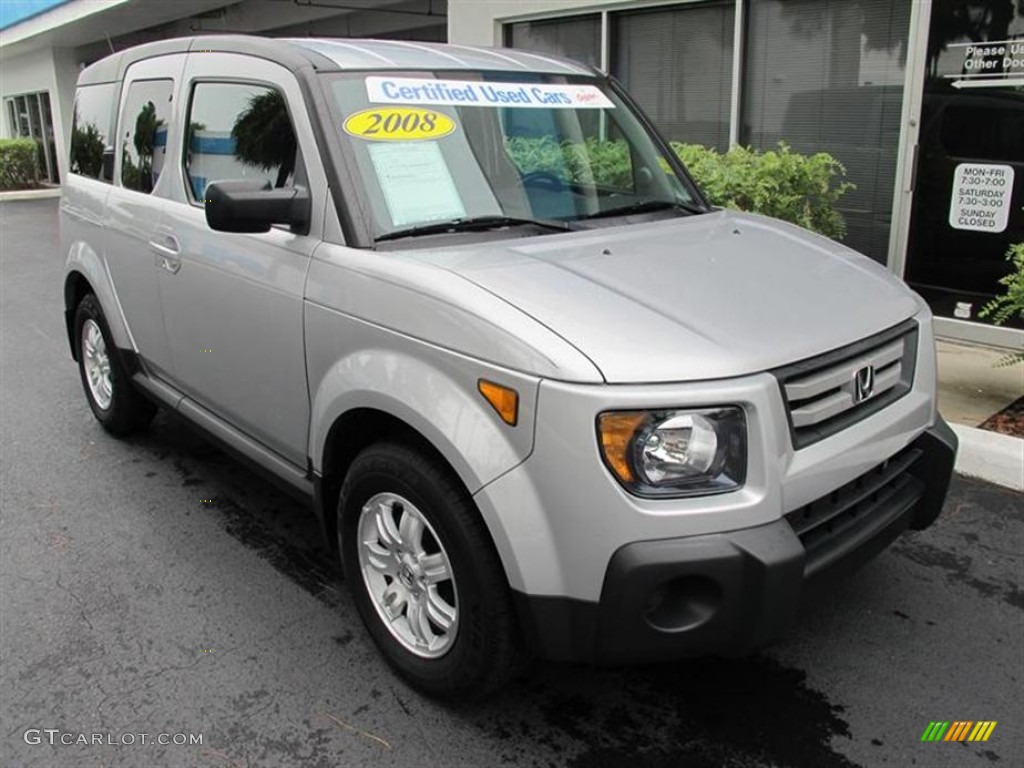 Alabaster Silver Metallic 2008 Honda Element EX Exterior Photo #51158750