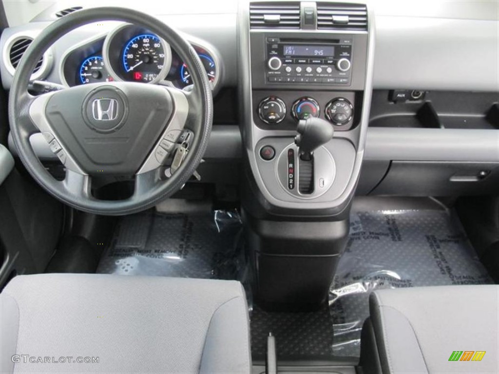 2008 Honda Element EX Gray/Black Dashboard Photo #51158885