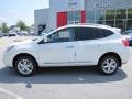 2011 Pearl White Nissan Rogue SV  photo #2