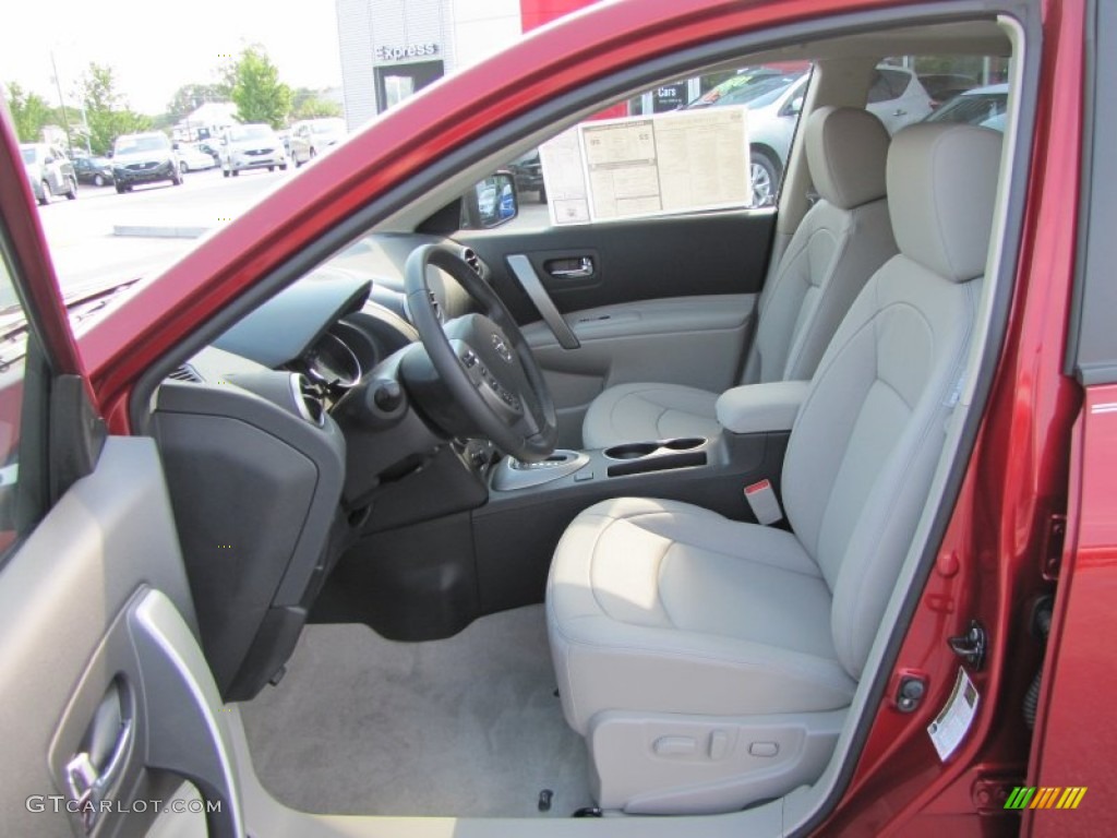 2011 Rogue SL - Cayenne Red / Gray photo #10