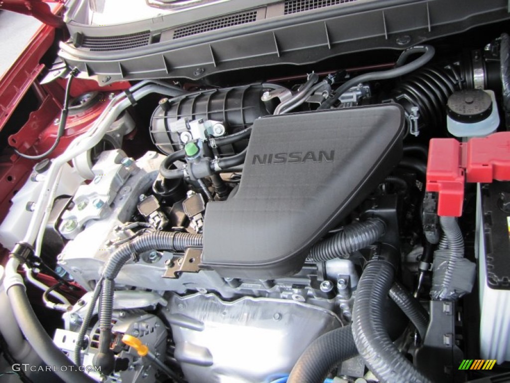 2011 Rogue SL - Cayenne Red / Gray photo #11