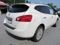 2011 Pearl White Nissan Rogue SV  photo #4