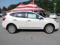 2011 Pearl White Nissan Rogue SV  photo #5