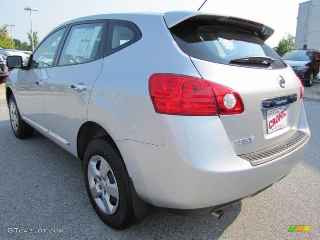 2011 Rogue S - Silver Ice Metallic / Black photo #3
