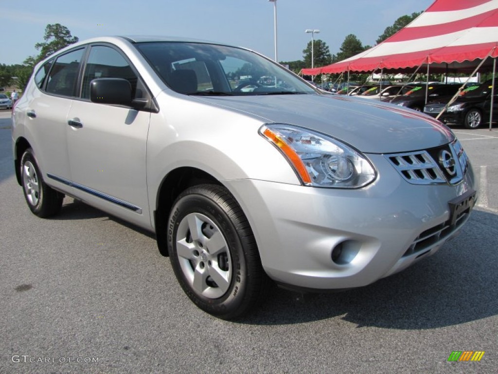2011 Rogue S - Silver Ice Metallic / Black photo #7