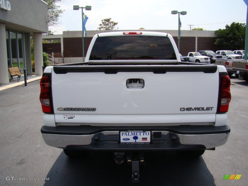 2004 Silverado 1500 Z71 Extended Cab 4x4 - Summit White / Dark Charcoal photo #7