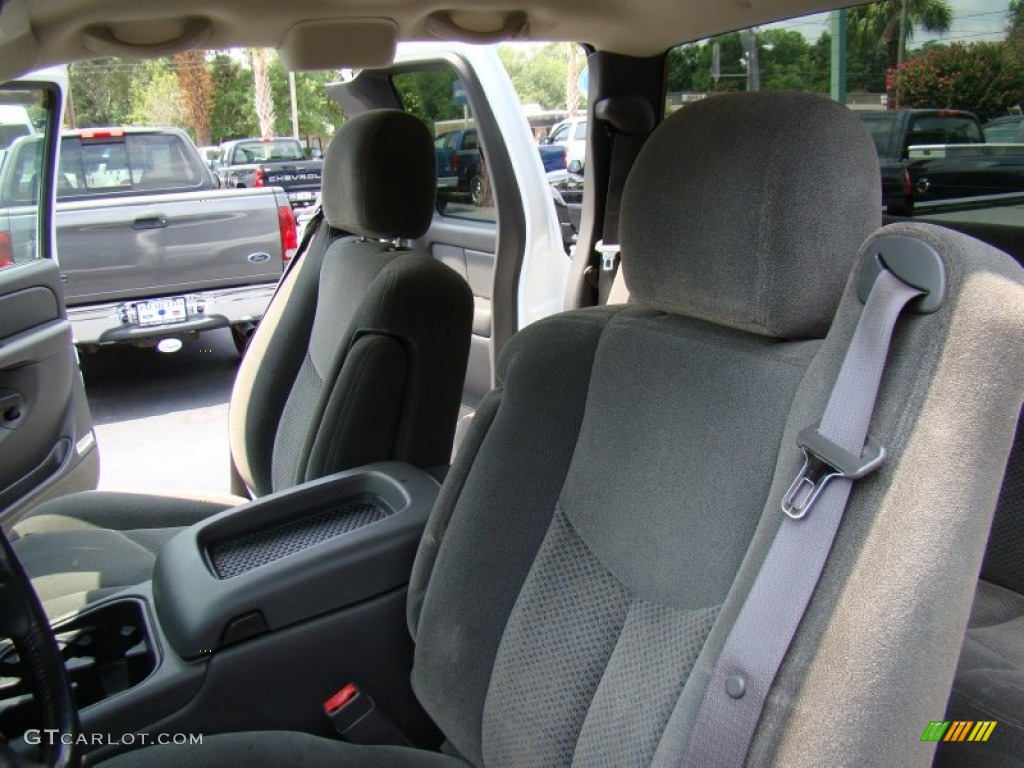 2004 Silverado 1500 Z71 Extended Cab 4x4 - Summit White / Dark Charcoal photo #11