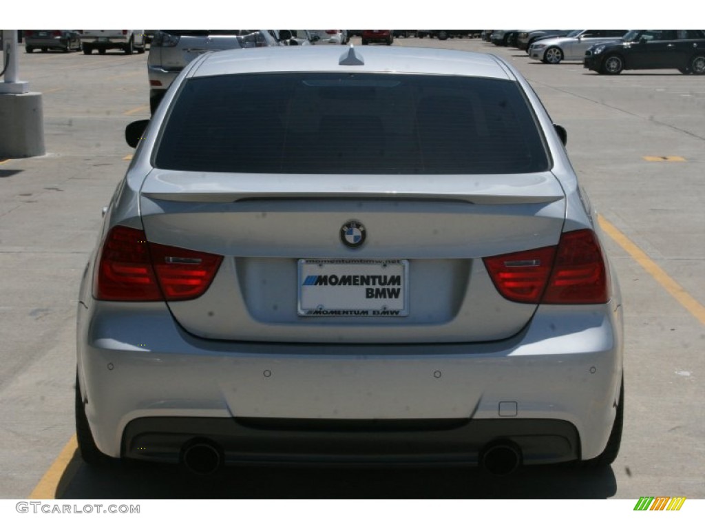2009 3 Series 335i Sedan - Titanium Silver Metallic / Black photo #9