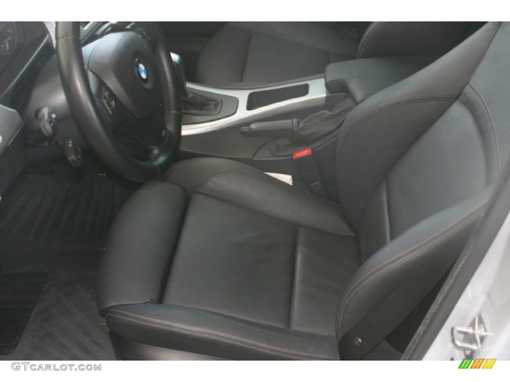 2009 3 Series 335i Sedan - Titanium Silver Metallic / Black photo #16