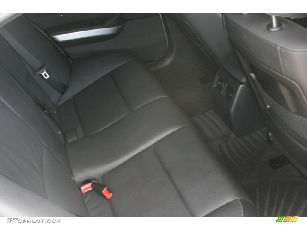 2009 3 Series 335i Sedan - Titanium Silver Metallic / Black photo #24