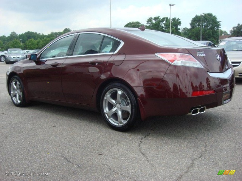 Basque Red Pearl 2010 Acura TL 3.7 SH-AWD Exterior Photo #51161436