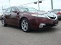 2010 Basque Red Pearl Acura TL 3.7 SH-AWD  photo #7