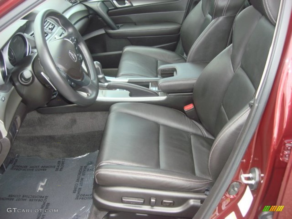 Ebony Interior 2010 Acura TL 3.7 SH-AWD Photo #51161532