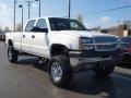 Summit White - Silverado 2500HD LS Crew Cab 4x4 Photo No. 2