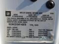 2004 Chevrolet Silverado 2500HD LS Crew Cab 4x4 Info Tag