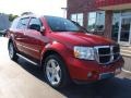 2007 Inferno Red Crystal Pearl Dodge Durango Limited 4x4  photo #2